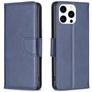Mobigear Excellent Housse iPhone 15 Pro Etui Porte-Monnaie - Bleu