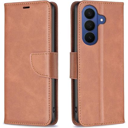 Mobigear Excellent Housse Samsung Galaxy A37 Etui Porte-Monnaie - Marron