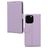 Mobilize Premium Gelly Housse iPhone 16 Pro Etui Porte-Monnaie - Violet