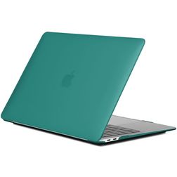 Mobigear Matte MacBook Pro 13 Pouces (2016-2023) Coque - Vert foncé - Model A1706 / A1708 / A1989 / A2159 / A2289 / A2251 / A2338