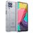 Mobigear Rugged Shield Coque Samsung Galaxy M53 Coque arrière en TPU Souple Anti-Chocs - Gris