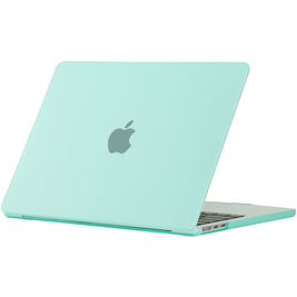 Mobigear Matte MacBook Air 15 Pouces (2023-2025) Coque - Vert - Model A2941 / A3114 / A3241