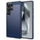 Mobigear Brushed Slim Coque Samsung Galaxy S25 Ultra Coque arrière en TPU Souple - Bleu