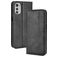 Mobigear Sensation Housse Motorola Moto E32 Etui Porte-Monnaie - Noir