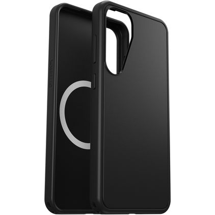 OtterBox Symmetry Samsung Galaxy S25 Plus MagSafe Plastique rigide Coque arrière Antichoc - Noir