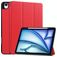 Mobigear Tri-Fold Coque iPad Air 13 Pouces (2026) Etui + Porte-crayon - Rouge