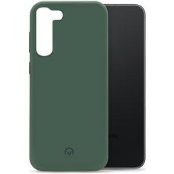 Mobilize Rubber Gelly Coque Samsung Galaxy S23 Plus Coque arrière en TPU Souple - Matt Green