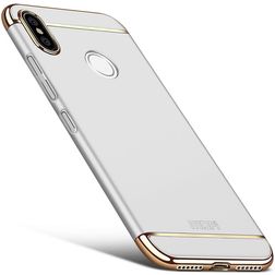 Mobigear TriGuard Coque Xiaomi Mi A2 Lite Coque arrière Rigide - Argent