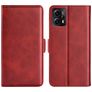 Mobigear Slim Magnet Housse Motorola Moto E13 Etui Porte-Monnaie - Rouge