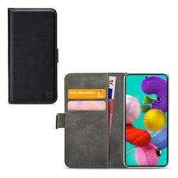 Mobilize Classic Gelly Wallet Housse Samsung Galaxy A51 5G Etui Porte-Monnaie - Noir