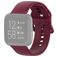 Mobigear Sport Buckle Bracelet Silicone Fitbit Versa Fermeture boucle ardillon - Rouge