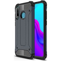 Mobigear Outdoor Coque Huawei P30 Lite Coque arrière Rigide Anti-Chocs - Bleu Marin