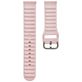 Mobigear Bumpy Bracelet Silicone Smartwatch Fermeture boucle ardillon - Connexion universelle de 22 mm - Rose
