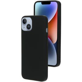 Mobiparts Coque iPhone 14 Coque arrière en Silicone - Noir Mobiparts Coque iPhone 14 Coque arrière en Silicone - Noir