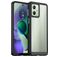 Mobigear Crystal Coque Motorola Moto G54 Coque arrière Rigide - Noir