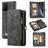 Caseme 008 Housse Samsung Galaxy Note 20 Etui avec Coque Détachable Porte-Monnaie - Noir