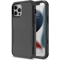 Mobigear Ultra Tough Coque iPhone 14 Pro Max Coque arrière Rigide Anti-Chocs - Noir