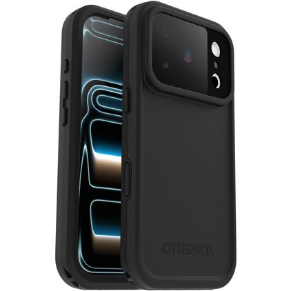 OtterBox Fre iPhone 17 Pro MagSafe Plastique rigide Coque arrière Antichoc - Noir