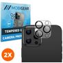 Mobigear iPhone 12 Pro Verre trempé Protection Caméra - Compatible Coque (Lot de 2)
