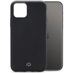 Mobilize Rubber Gelly Coque iPhone 11 Pro Coque arrière en TPU Souple - Matt Black