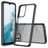 Mobigear Crystal Samsung Galaxy A23 Plastique rigide Coque arrière - Transparent / Noir
