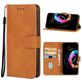 Mobigear Wallet Housse Motorola Edge 30 Neo Etui Porte-Monnaie - Cognac