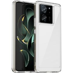 Mobigear Crystal Coque Transparente Xiaomi 13T Coque arrière Rigide - Transparent