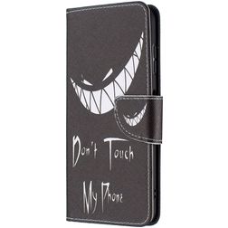 Mobigear Design Nokia G20 Étui Portefeuille - Do Not Touch