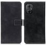 Mobigear Croco Housse POCO M5 Etui Porte-Monnaie - Noir
