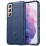 Mobigear Rugged Shield Coque Samsung Galaxy S24 Coque arrière en TPU Souple Anti-Chocs - Bleu