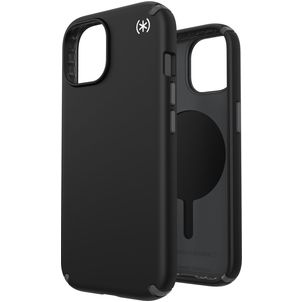 Speck Presidio2 Pro Coque iPhone 15 MagSafe Coque arrière Rigide Anti-Chocs - Noir