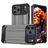 Mobigear Outdoor Coque iPhone 17 Pro Max Coque arrière Rigide Anti-Chocs - Gris