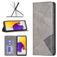 Mobigear Rhombus Slim Housse Samsung Galaxy A73 Etui - Gris