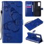 Mobigear Butterfly Xiaomi Mi 10T Étui Portefeuille - Bleu