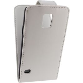 Xccess Flip Case Samsung Galaxy S5 Étui à rabat - Blanc