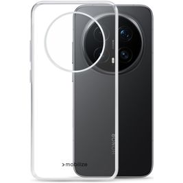 Mobilize Gelly Case Coque Transparente Honor Magic 8 Pro Coque arrière en TPU Souple - Transparent