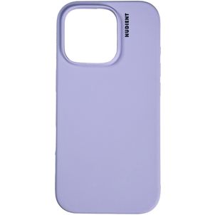 Nudient Base Coque iPhone 16 Pro Max Coque arrière en Silicone - Soft Purple