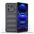 Mobigear Bumpy Xiaomi 13 Pro TPU souple Coque arrière - Gris anthracite
