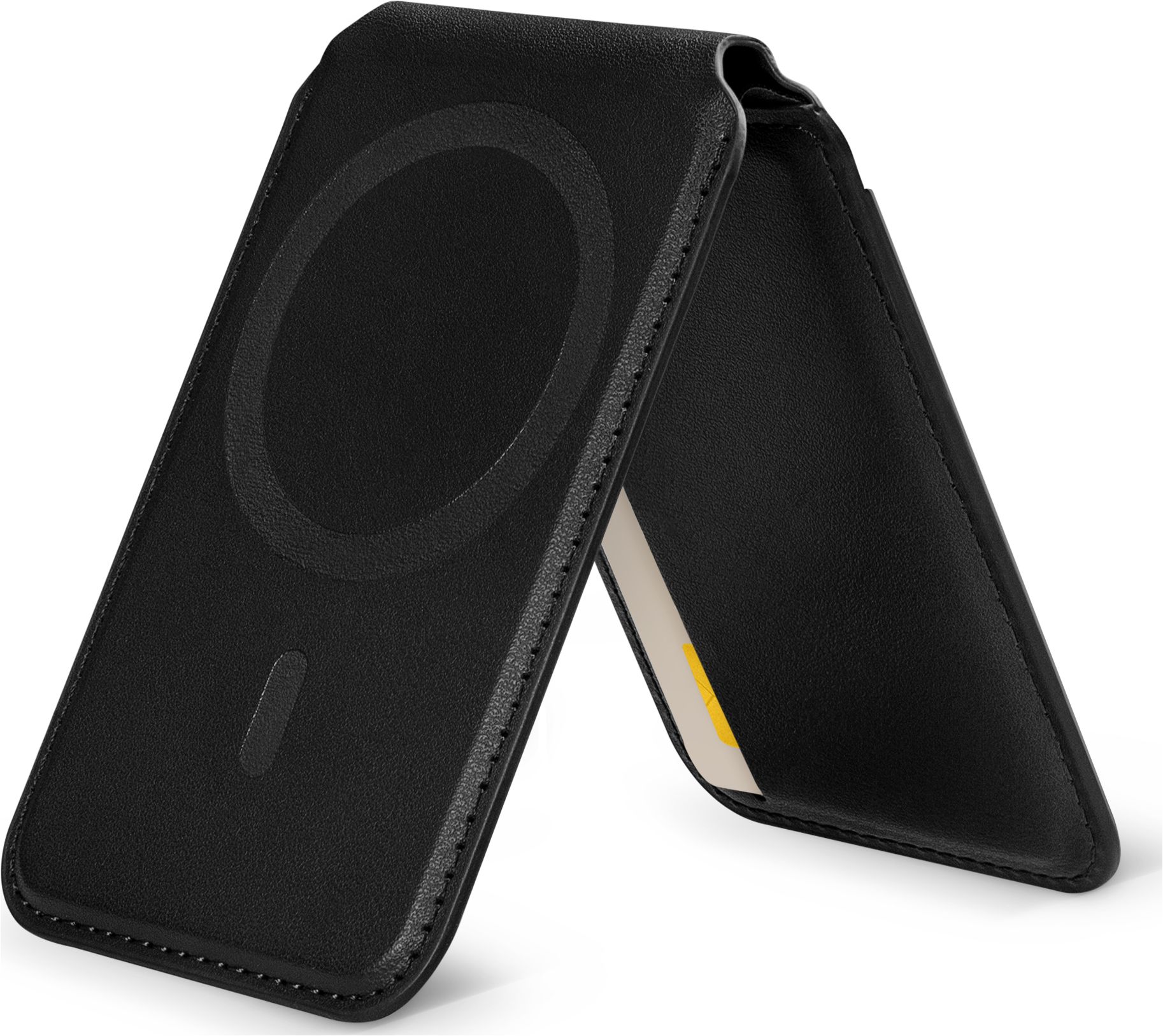 Portefeuille Magsafe TUDIA MagSafe Étui Portefeuille Ultra Fin En Polycarbonate Porte Carte Iphone