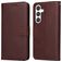 Mobigear Wallet Housse Samsung Galaxy S24 Etui Porte-Monnaie - Marron