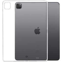 Mobilize Gelly Coque iPad Pro 12.9 Pouces (2020) Coque arrière en en TPU Souple - Transparent