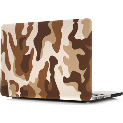 Mobigear Design MacBook Pro 13 Pouces (2012-2015) Coque - Desert Camauflage - Model A1425 / A1502