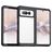 Mobigear Crystal Coque Google Pixel Fold Coque arrière Rigide - Transparent / Noir