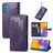 Mobigear Mandala Housse Samsung Galaxy M52 Etui Porte-Monnaie - Violet