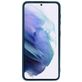 Mobiparts Coque Samsung Galaxy S21 Coque arrière en Silicone - Blueberry Blue