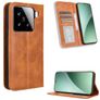 Mobigear Sensation Housse Xiaomi 15 Etui Porte-Monnaie - Marron