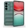 Mobigear Bumpy Coque Samsung Galaxy S26 Coque arrière en TPU Souple - Vert foncé