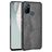 Mobigear Croco OnePlus Nord N100 Plastique rigide Coque arrière - Noir
