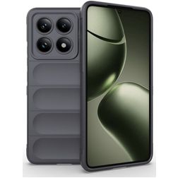 Mobigear Bumpy Coque Xiaomi 14T Coque arrière en TPU Souple - Gris