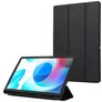 Mobigear Tri-Fold Gel Coque Samsung Galaxy Tab A9 Plus (2023) Etui en TPU,Similicuir + Porte-crayon - Noir